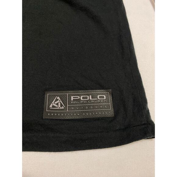 Polo Ralph Lauren Outdoors Expedition Equipment T-Shirt Men’s Size 2XL Black - Picture 8 of 12